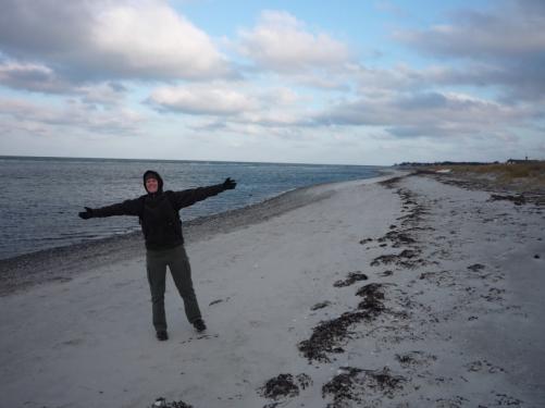 Am Meer ist es ja immer sch&ouml;n - auch wenn's hier richtig frostig war...